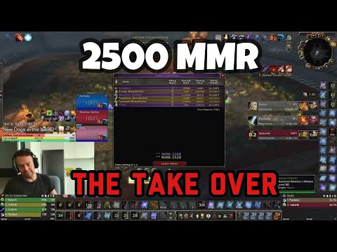 Zendark And Massives TAKE OVER The Ladder (2500MMR+ Ele/DK/Hpal 3v3)