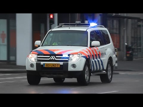 PRIO 1 Team Transport Politie en Mobile Eenheid [ME R30] Met spoed in Amsterdam