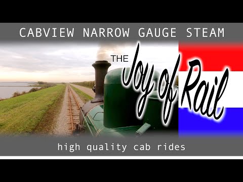 RTM Museum - West Repart CABVIEW HOLLAND [NARROW GAUGE STEAM] Rotterdamsche Tramweg Mij. 24 okt 2019