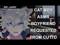 Cat boy ASMR 18+ Male whimpering and moaning [LOUD]