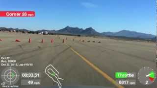 preview picture of video 'October 27, 2012 Autocross Marana Regional Airport 57.824s'