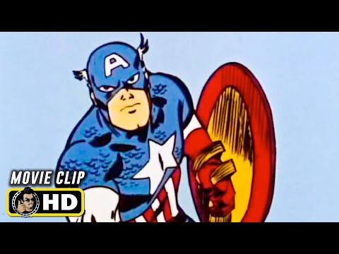 CAPTAIN AMERICA Classic Cartoon Clip - 