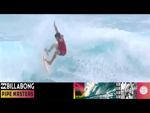 Wilson vs. Hermes vs. Moniz - Round One, Heat 5 - Billabong Pipe Masters 2018