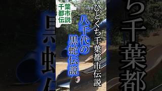 黒蛇池と呼ばれた池【千葉県八千代市】ひとくち千葉都市伝説 #旅行 #都市伝説