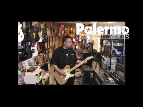 Palermo Guitars Birdseye Tele with Dimarzio Hotrail and Fender Noiseless Pickups