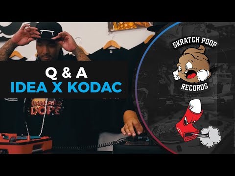Dj Idea and Kodac Visualz Scratch Session - Unheard Dope 7" Q and A