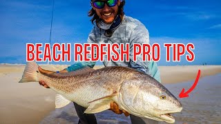Pro Tips On How To Catch Beach Redfish with Bama Beach Bum