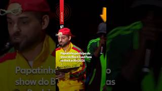 Papatinho participa do show do Black Eyed Peas no Rock in Rio 2026 #g1