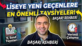 Liseye Yeni Geçen Her Öğrenci Bunu İzlemeli! | Erkan Hoca’dan Önemli M