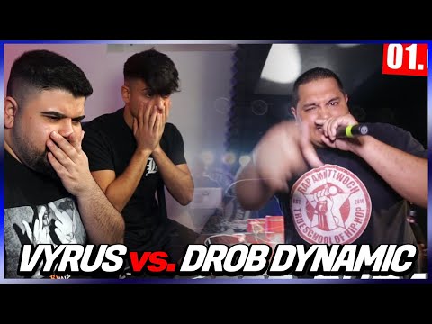 DIESE LINE HAT ALLES ZERSTÖRT !! 🤯 VYRUS vs DROB DYNAMIC bei RAP am MITTWOCH | Reaction