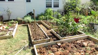 Designing a Raised Bed Vegetable Garden: A Fall Makeover!