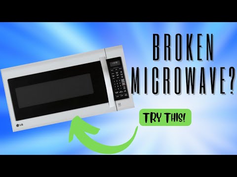 LG Microwave Stopped Working, Test the Thermostat