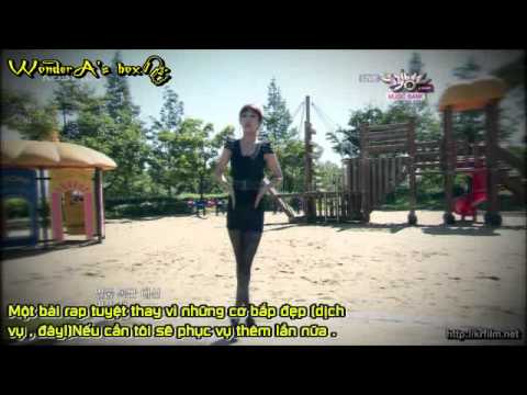 [Vietsub][WonderA@KST] Tasty SanE ft Min(Miss A) (live)