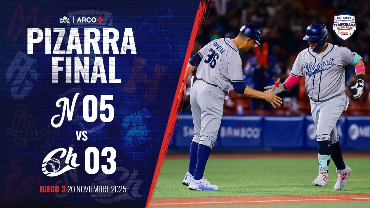 RESUMEN: Jaguares de Nayarit vs Charros de Jalisco | 20 de noviembre de 2025