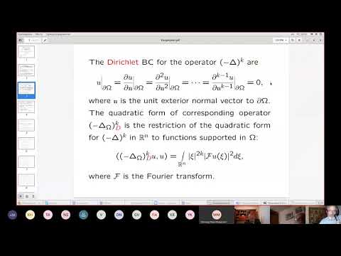 Seminar on Analysis, Differential Equations and Mathematical Physics - Alexander Nazarov