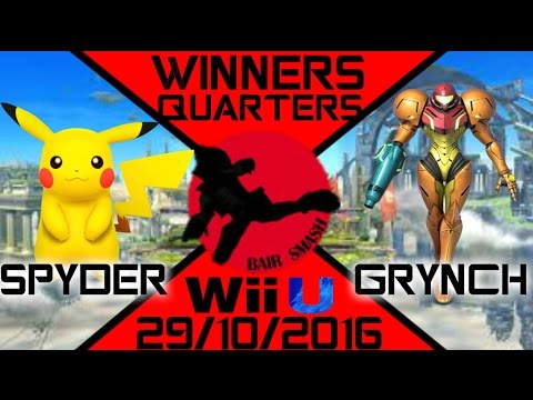 Bair Smash 7 Winners Quarters- Spyder (Pikachu) Vs. BS// Grynch (Samus, Dr. Mario) - Smash Wii U
