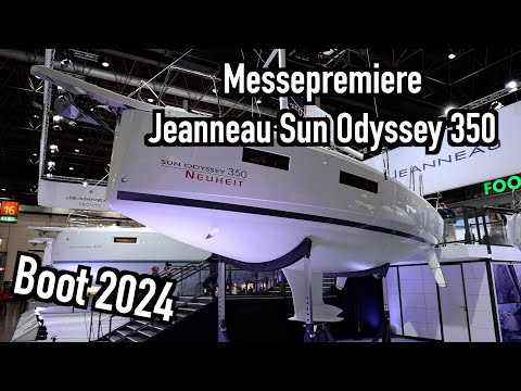 Messepremiere Sun Odyssey 350 - boot Düsseldorf 2024