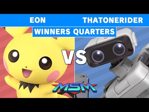 MSM 182 - Eon (Pichu, Fox) vs ThatOneRider (ROB) Winners Quarters - Smash Ultimate