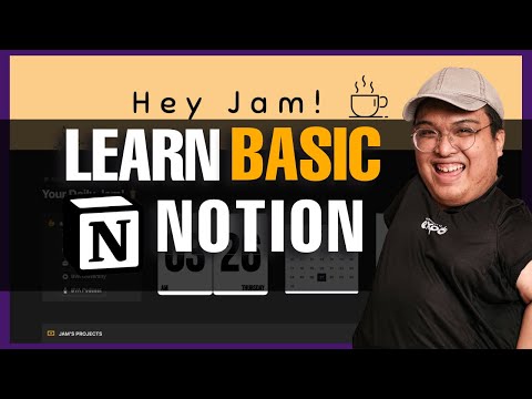 Basic Notion Tutorial: Create Your Own Workspace
