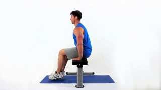 seated push up exercise video thumbnail