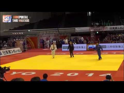 Judo Grand Slam Tokyo 2014 -66kg PULYAEV Mikhail (RUS) vs. TAKAICHI Kengo (JPN)