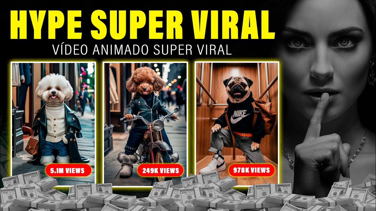 Aproveite o HYPE desse nicho Viral e crie um canal para Youtube e Tiktok