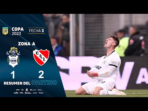 #CopaDeLaLiga 2023 | Fecha 3 | resumen de Gimnasia - Independiente