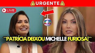 PATRÍCIA POETA FAZ PERGUNTAS HUMILHANTES A MICHELLE BOLSONARO E SE DÁ MAL AO VIVO!
