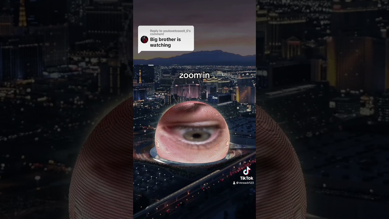 THE ORB SEES ALL NO MATTER THE SIZE