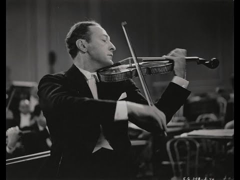 Castelnuovo-Tedesco:   Sea murmurs  -  Jascha Heifetz, violino; Arpad Sandor, piano