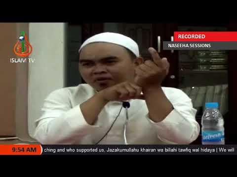 HUKUMAN SIN PAG ISBAL - Sheikh naufil dalkis