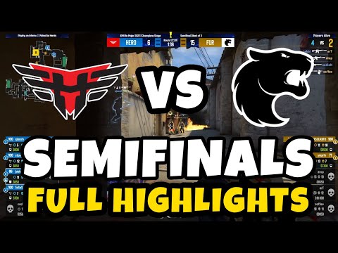 Heroic VS Furia - Semifinals IEM RIO 2022 - Champions Stage - FULL HIGHLIGHTS - CSGO