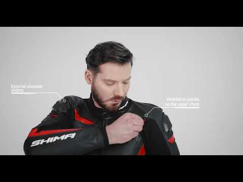 SHIMA Chase Motorcycle Leather Jacket