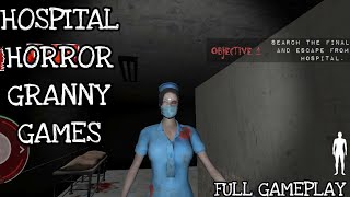 Hospital Horror Granny Games - Full Gameplay (Android)
