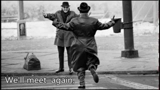 We&#39;ll Meet Again-Frank Sinatra w/Lyrics (Berlin Wall Tribute)