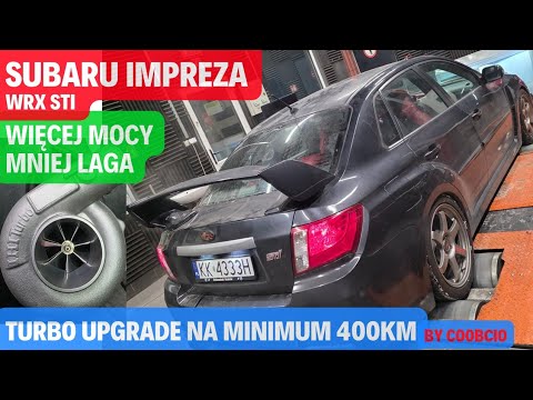 SUBARU IMPREZA WRX STi - Turbo upgrade to at least 400 hp Tests, Tuning and Comparisons