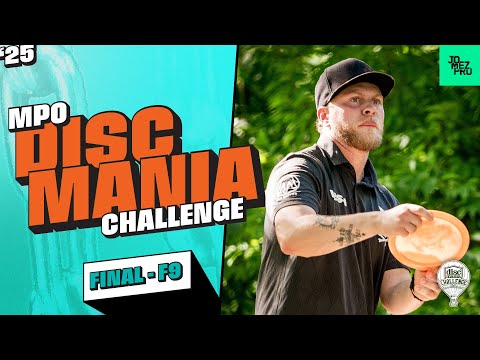2025 Discmania Challenge | MPO FINALF9 | Aderhold, Heimburg, Robinson, Smith | Jomez Disc Golf