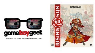 TheGameBoyGeek - Hi Quality Hi Energy Board Game Reviews - Rising Sun video thumbnail