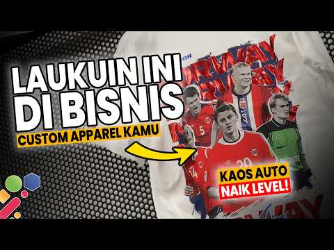 TUTORIAL MENGKOMBINASIKAN SABLON DTF DENGAN POLYFLEX