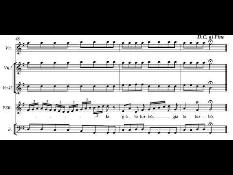 Sovente il sole (Andromeda Liberata - A. Vivaldi) Score Animation