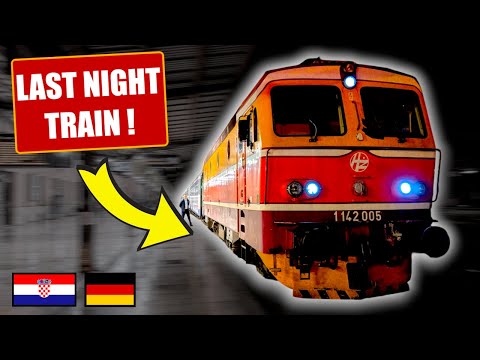 EuroNight Lisinski Sleeper Train - Zagreb To Stuttgart In A Croatian Couchette