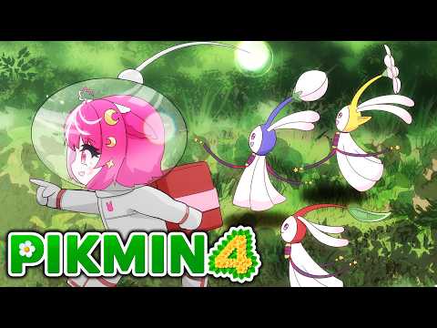 【Pikmin】 Meeting up with my PIKMIN friends after a while!! 🎀