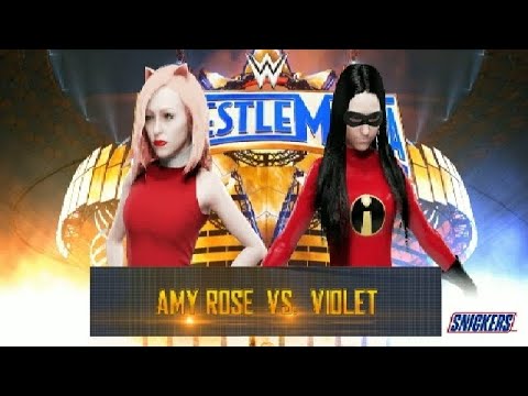 Amy Rose [Sonic the Hedgehog] vs. Violet [The Incredibles]