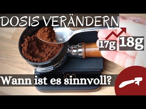 Why you should change the dose when brewing espresso!