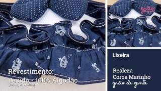 Lixeira Realeza Coroa Marinho | Ref: 63887