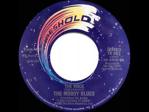 1981 HITS ARCHIVE: The Voice - Moody Blues (stereo 45 single version)