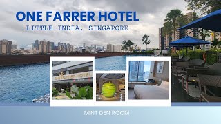 One Farrer Hotel | Little India | Singapore | Mint Den Room | Hotel Review