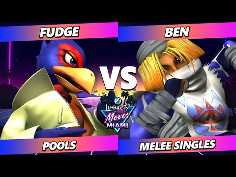 LMMM 2025 - Fudge (Falco) Vs. Ben (Sheik) Smash Melee - SSBM