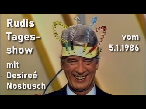 "Rudis Tagesshow" vom 5.1.1986