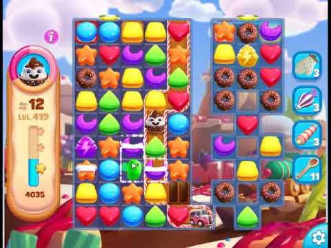 Cookie Jam Blast Level 419 - NO BOOSTERS 🍪 | SKILLGAMING ✔️